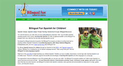 Desktop Screenshot of bilingualfun.com